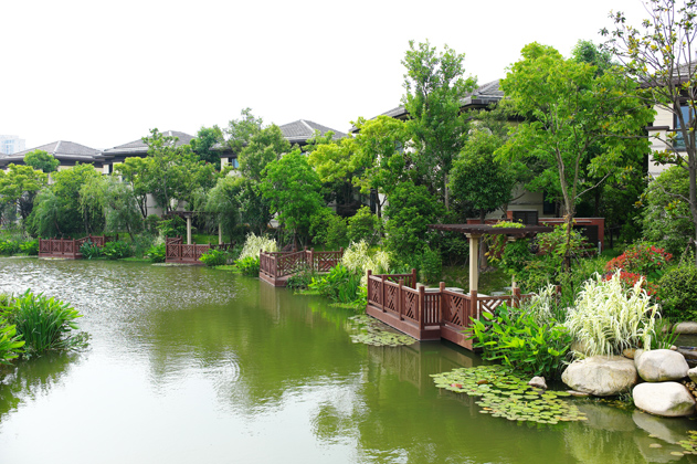 中科大學(xué)村六十四階濱水親水平臺(tái)